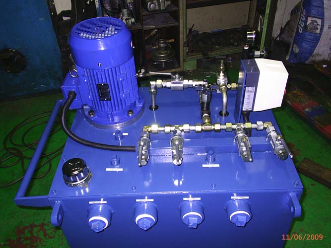 10 HP Pressure Test Rig