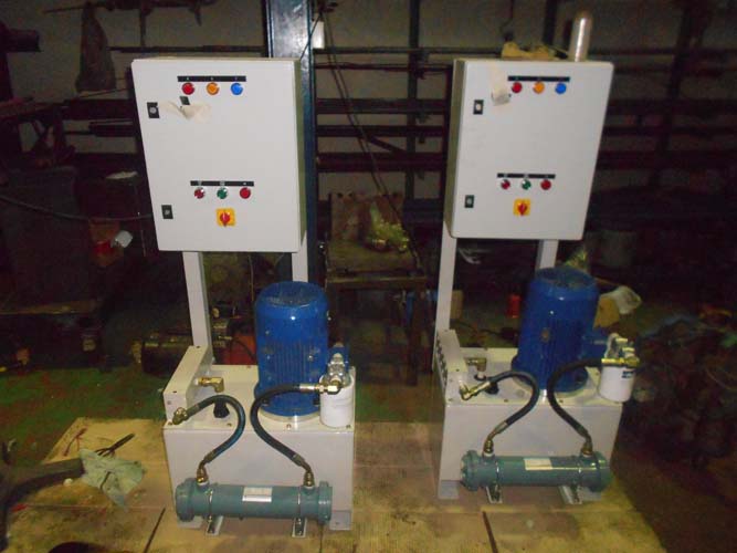 5.5 HP Power Pack Completed Control Panel